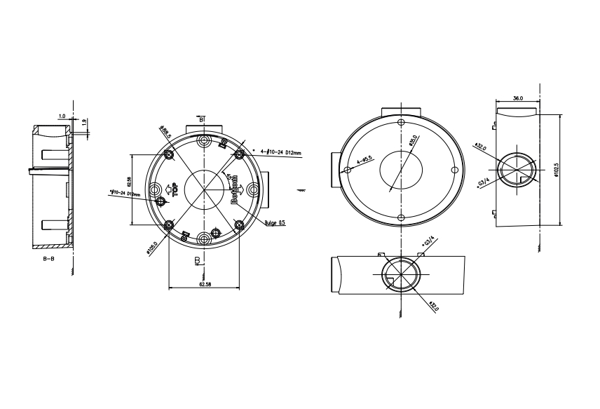 RYSUNEK TECHNICZNY WYMIARY VIDOS DP-088